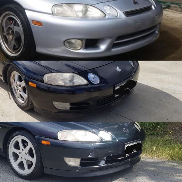 File:Front bumper differences by generation.jpg