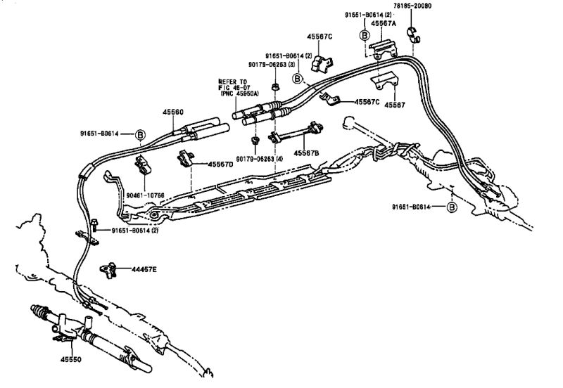 File:45-06 REAR STEERING CONNECTING PARTS (4WS) page 1 of 2.png
